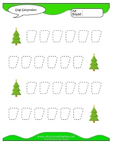 Çizgi Çalışma Sayfaları